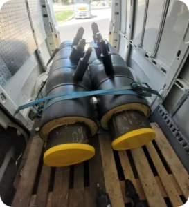 Zawory kulowe preizolowane do sieci ciepłowniczych – Charakterystyka techniczna i wymiary