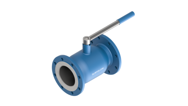Zawór kulowy GLOBTOS kołnierzowy DN125 PN16 z rączką | W magazynie