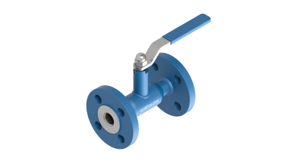 GLOBTOS welded ball valve DN15 PN40 with handle | In stock