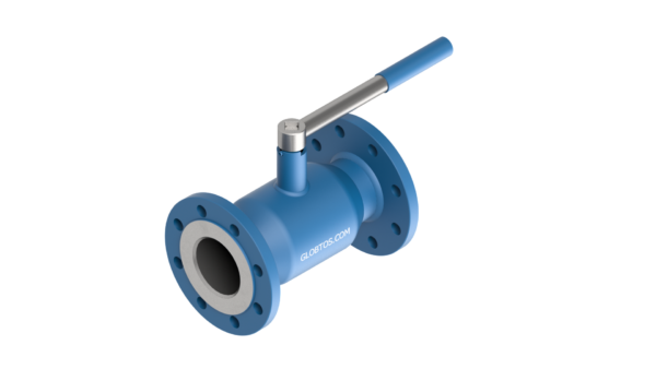 Zawór kulowy GLOBTOS kołnierzowy DN80 PN16 z rączką | W magazynie