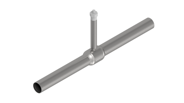 Zawór kulowy GLOBTOS do preizolacji DN100 PN25 pod klucz (trzpień sześciokątny)  | W magazynie