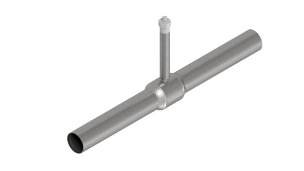 Zawór kulowy GLOBTOS do preizolacji DN125 PN25 pod klucz (trzpień sześciokątny)  | W magazynie