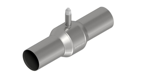 Zawór kulowy GLOBTOS do preizolacji DN400 PN25 pod klucz (trzpień sześciokątny)  | Na zamówienie