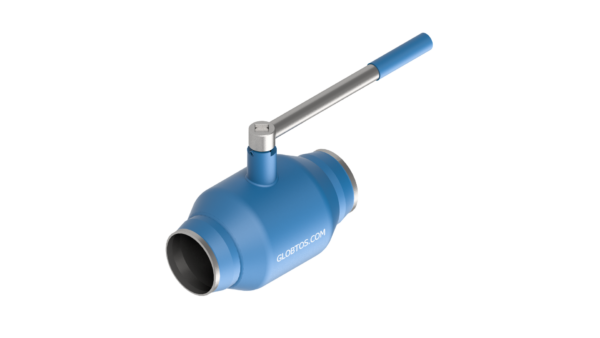 Zawór kulowy GLOBTOS spawany pełny przelot DN100 PN25 z rączką | W magazynie