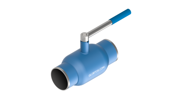 Zawór kulowy GLOBTOS spawany DN100 PN25 z rączką | W magazynie