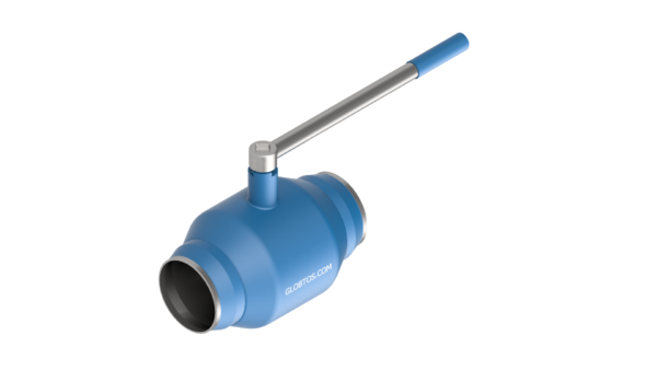 Zawór kulowy GLOBTOS spawany pełny przelot DN125 PN25 z rączką | W magazynie