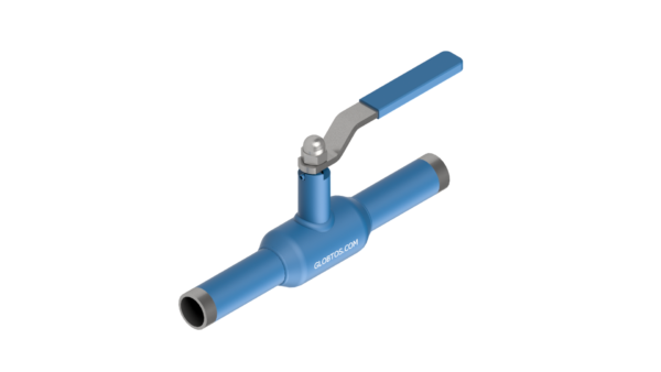 Zawór kulowy GLOBTOS spawany DN20 PN40 z rączką | W magazynie