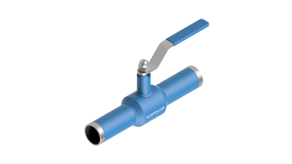 Zawór kulowy GLOBTOS spawany DN32 PN40 z rączką | W magazynie