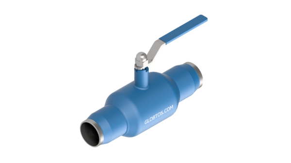 Zawór kulowy GLOBTOS spawany pełny przelot DN50 PN40 z rączką | W magazynie