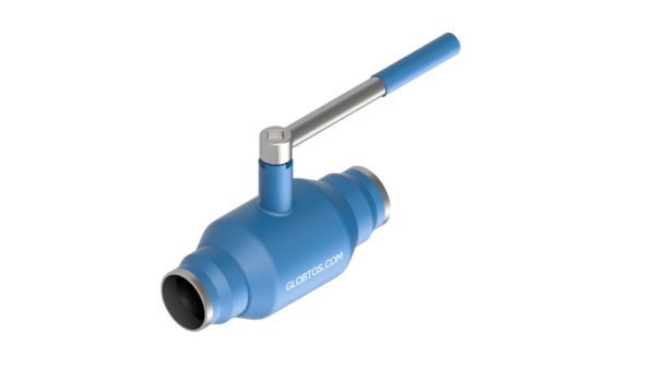 Zawór kulowy GLOBTOS spawany pełny przelot DN65 PN25 z rączką | W magazynie