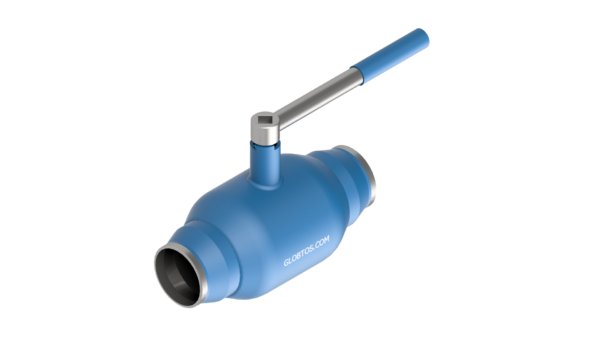 Zawór kulowy GLOBTOS spawany pełny przelot DN80 PN25 z rączką | W magazynie