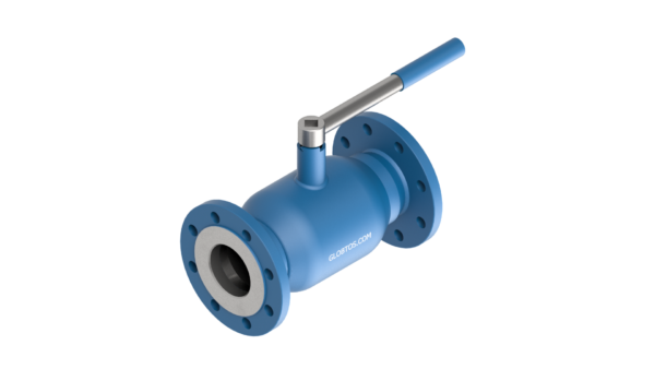 Zawór kulowy GLOBTOS kołnierzowy pełny przelot DN80 PN16 z rączką | W magazynie