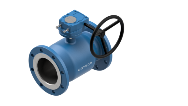 GLOBTOS flanged ball valve DN150 PN16 with gearbox | In stock